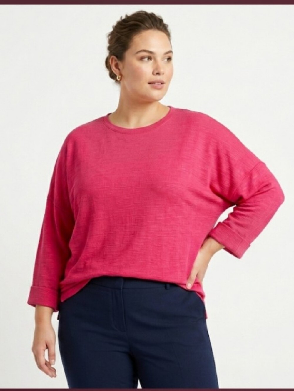 Max Studio Oversized Dolman Knit Top